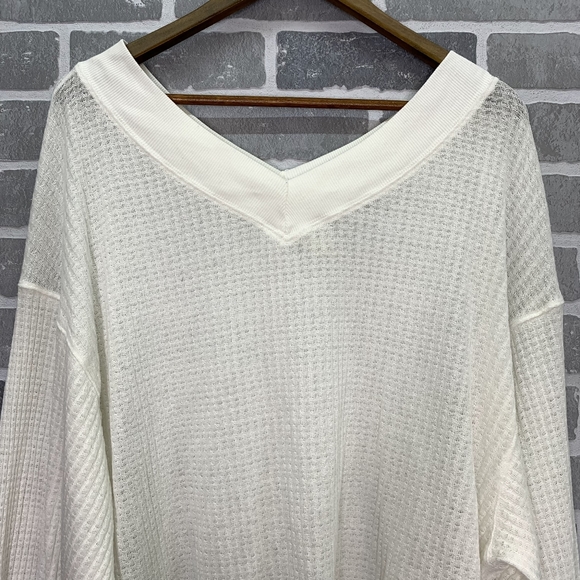 Free People We the Free Southside Thermal Top M - Picture 3 of 10